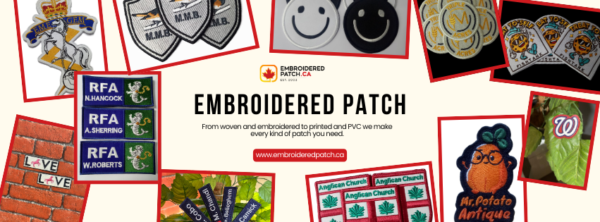 Online Custom Embroidery Patches in Canada